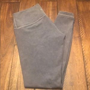 Lululemon Wunder Under Snow Washed Leggings